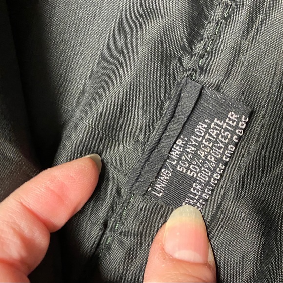 UNIK Mens black leather biker motorcycle vest snap front jacket size 50 - Picture 4 of 6